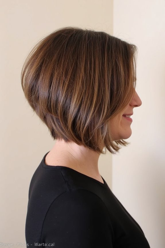 26+ "Bouncy Bob" Haircuts Women Love Having for 2025 10 modern inverted bob hairstyle