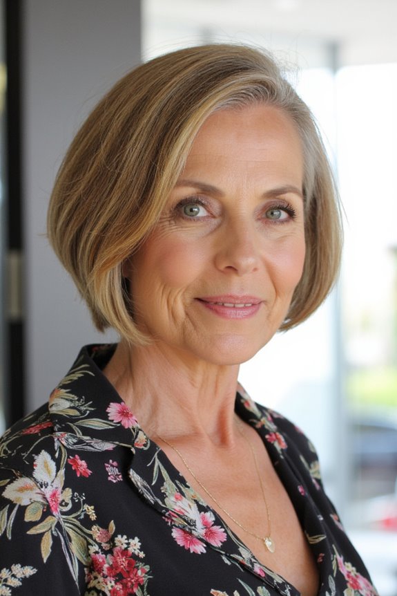 15+ Stylish Wedge Haircuts for Women Over 50 in 2025 3 modern layered bob haircut