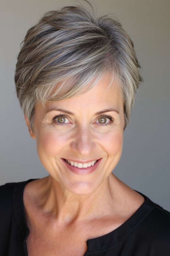 15+ Youthful Pixie Shag Haircuts for Women Over 50 in 2500 23 modern layered pixie shag