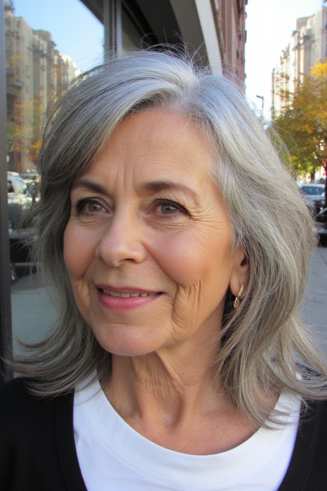 50+ Fabulous Short Haircuts Women Over 60 Are Getting in 2025 73 modern mullet for elegance