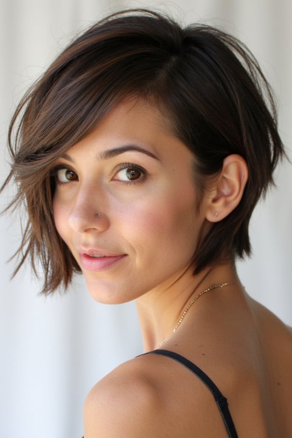 40+ Fantastic Short, Choppy Bob Haircuts for a Modern Look in 2025 33 modern structured choppy bob