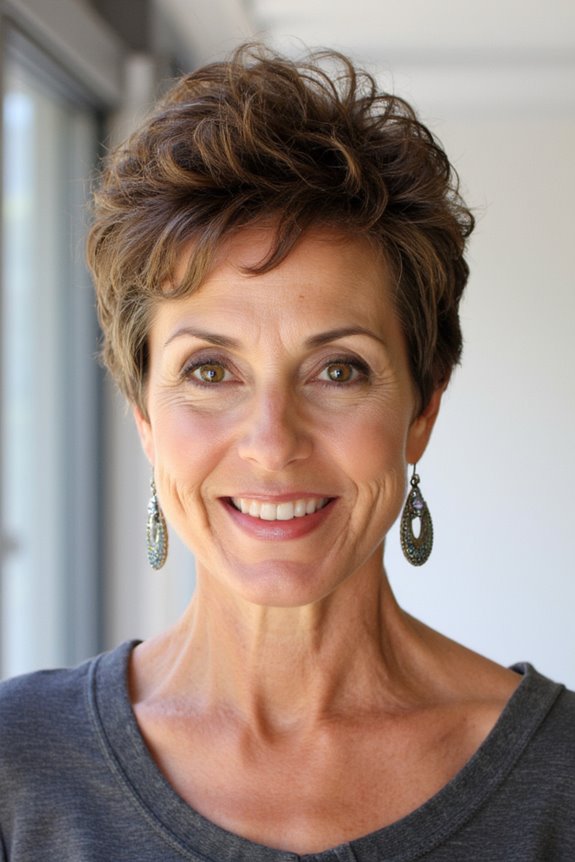 15+ Stylish Pixie Shag Haircuts for Women Over 40 to Try in 2025 15 natural curls effortless charm