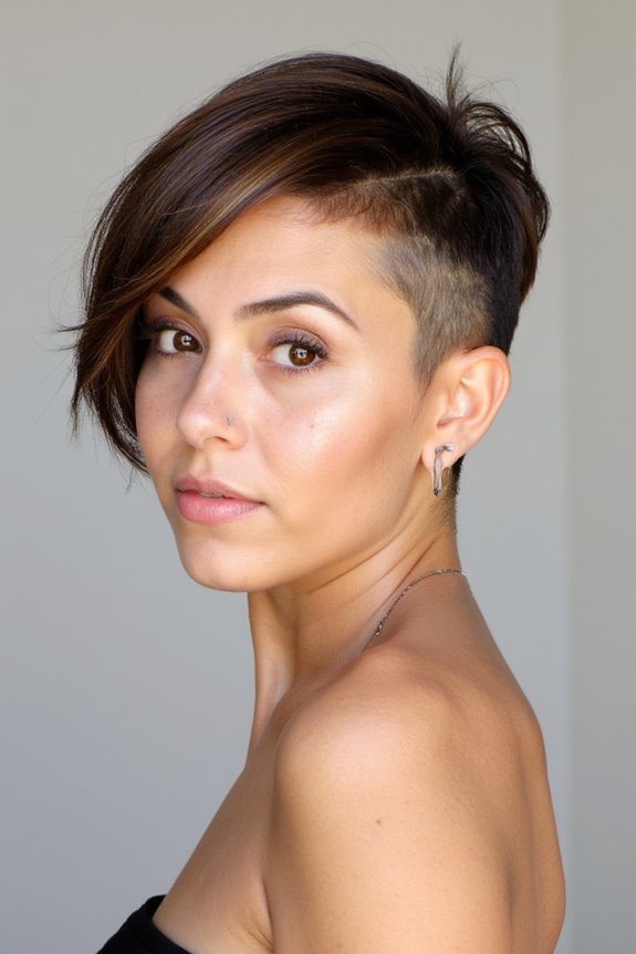 25+ Undercut Pixie Bob Haircuts To Consider for a Short & Easy Cut to Style in 2025 57 natural texture effortless elegance