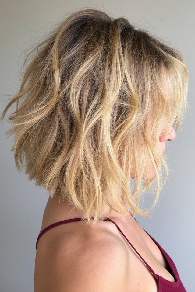 50+ Trendiest Short Blonde Bob Ideas Right Now 2025 13 natural volume curly bob
