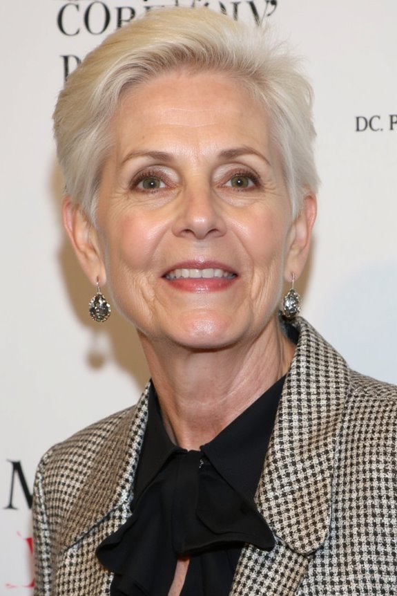 25+ Ladies Over 60 With a Round Face Show How to Rock Short Haircuts in 2025 2 pixie cut styling tips