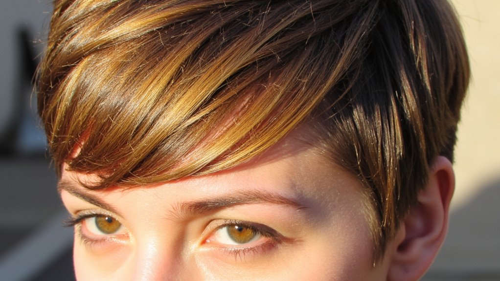 36+ Cutest Ways to Get a Pixie Cut With Highlights for a Dimensional Crop in 2025 1 pixie cut with highlights