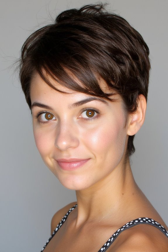 39+ Best Pixie Cuts for Fine Hair to Look Fuller in 2025 60 pixie haircut with bangs