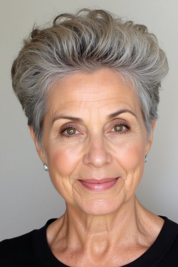 26+ Modern Pixie Shag Haircuts for Stylish Older Women in 2025 55 pixie shag with volume