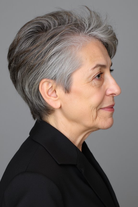 26+ Modern Pixie Shag Haircuts for Stylish Older Women in 2025 70 pixie shag with wispy bangs