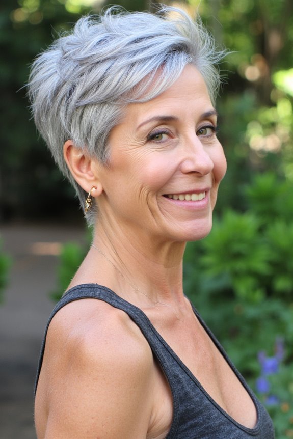 33+ Volumizing Pixie Cuts for Women Over 50 With Fine & Thin Hair in 2025 26 pixie undercut for volume