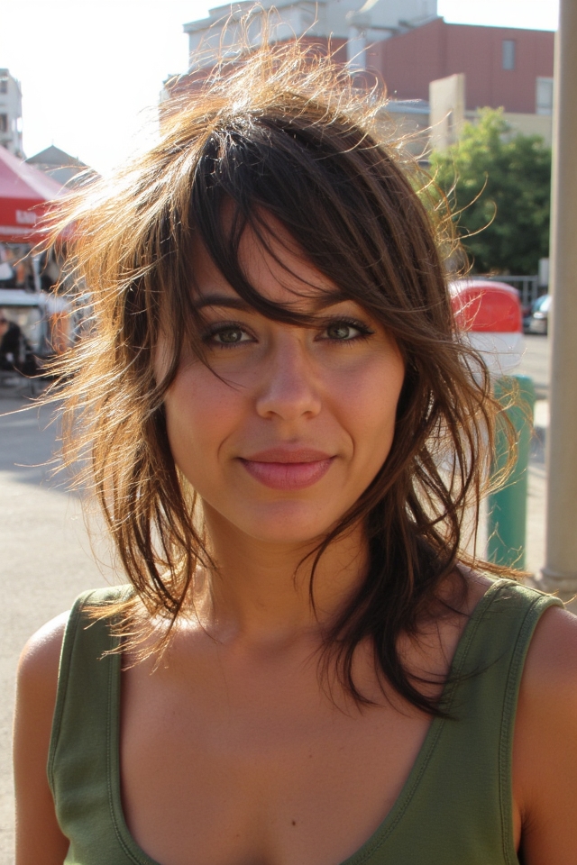 21+ Short Choppy Haircuts Women in Their 70s Can Pull-Off 2025 35 playful messy choppy hairstyles