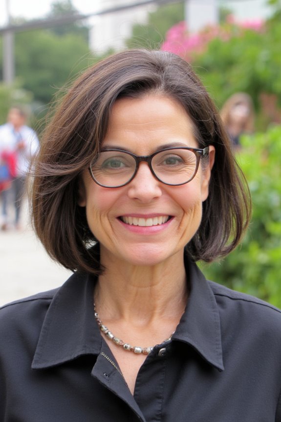 31+ Best Short Hairstyles for Women Over 50 With Glasses in 2025 73 playful polished short bob