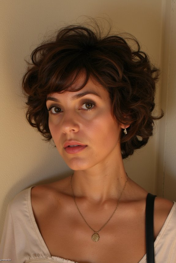30+ Retro 70s Short Shag Haircuts Trending in 2025 8 playful retro curly shag