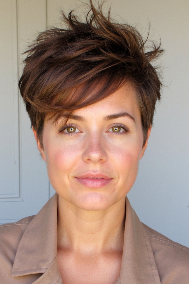 24+ Spiky Pixie Cuts for a Bold, Yet Super Cute Look in 2025 57 playful textured pixie hairstyle