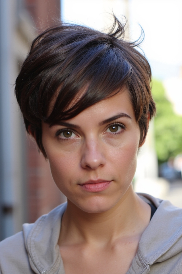 50+ Bixie Haircut Examples Trending Right Now 11 playful tousled short bixie