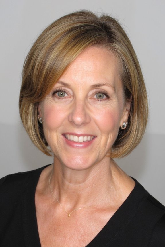 40+ Stunning Chin-Length Hairstyles Every Woman Over 60 Should Try in 2025 67 polished chin length hairstyle technique