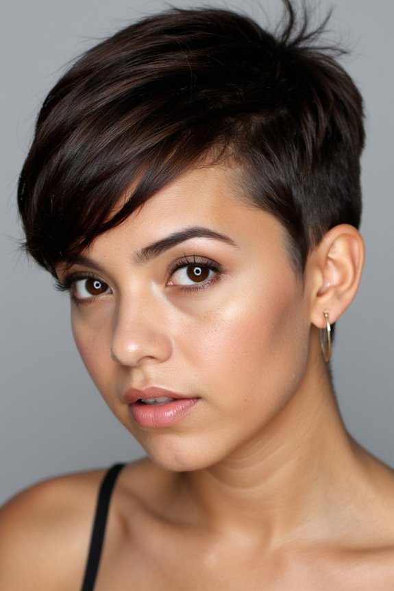 35+ Asymmetrical Pixie Cut Ideas That Make a Statement for 2025 32 razor cut asymmetrical pixie style