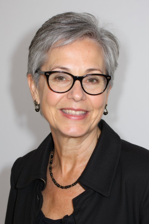 32+ Perfect Pixie Cuts for Women Over 60 With Glasses for 2025 87 razor cut pixie for elegance