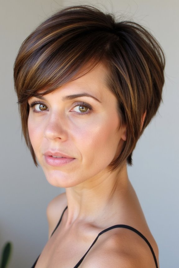50+ Short Hairstyles for Thin, Fine Hair to Appear Thick & Full in 2025 114 razor cut short bob elegance