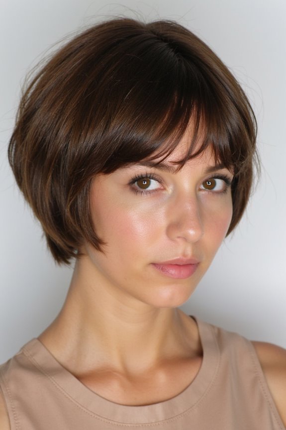 37+ Best Ways to Wear Curtain Bangs With Short Hair in 2025 96 retro curtain bangs style