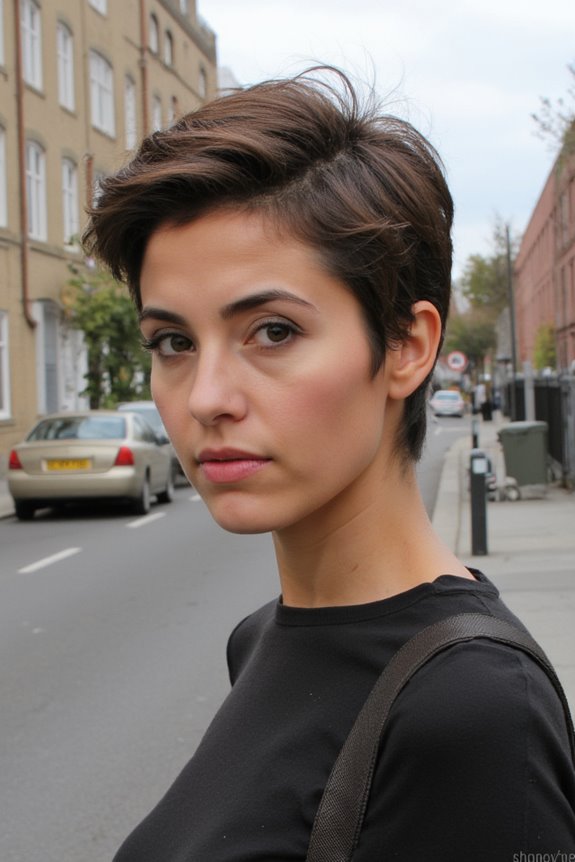 34+ Edgy Pixie Cuts for Women of All Ages and Hair Textures in 2025 99 retro inspired chic pixie
