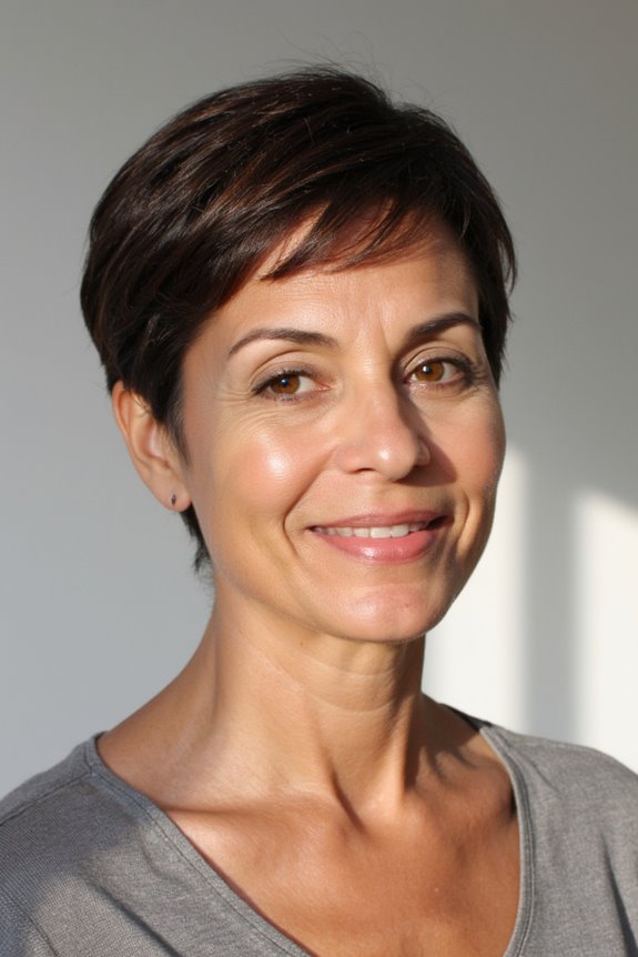 46+ Sexiest Short Hairstyles for Women Over 40 in 2025 76 root shadow for short hair