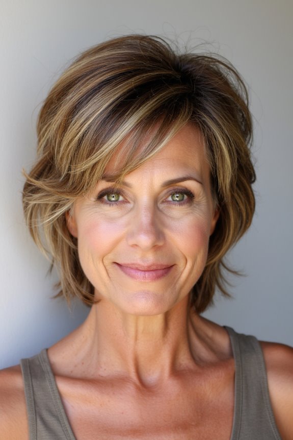 15+ Stylish Short Shaggy Haircuts for Women Over 40 in 2025 34 shaggy textured layered haircut
