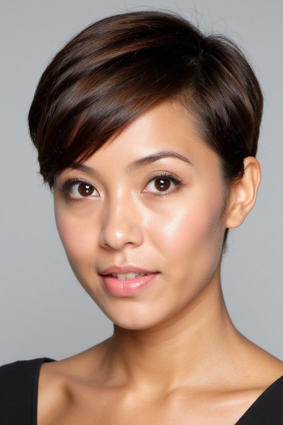 42+ Flattering Short Hairstyles for Long Faces in 2025 130 sharp edged short hairstyles