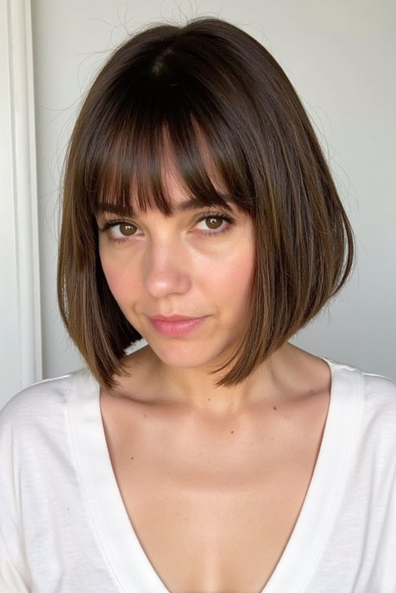 37+ Best Ways to Wear Curtain Bangs With Short Hair in 2025 136 short bob with curtain bangs