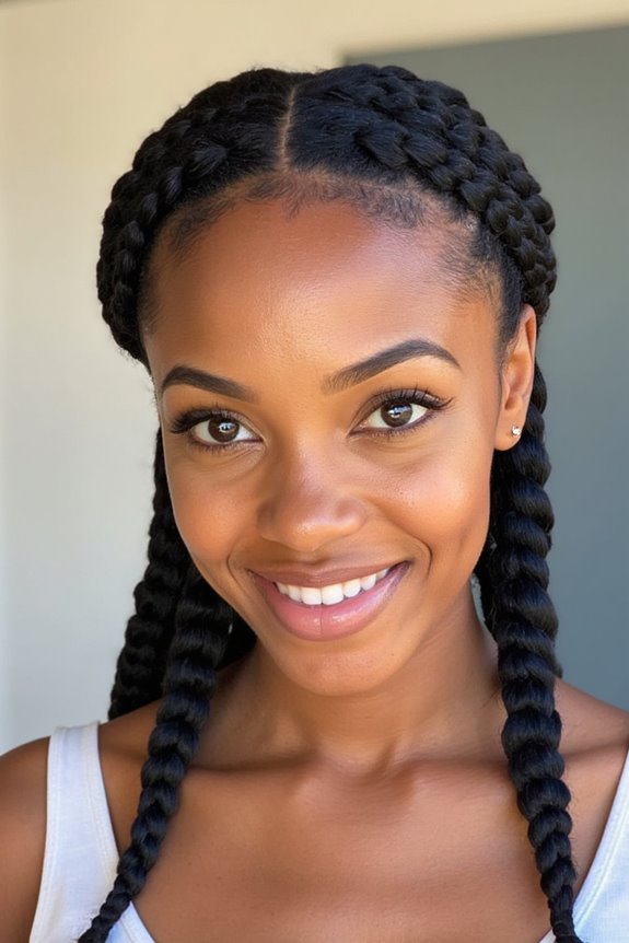 22+ Best Short Box Braids You Have to See in 2025 70 short box braids style
