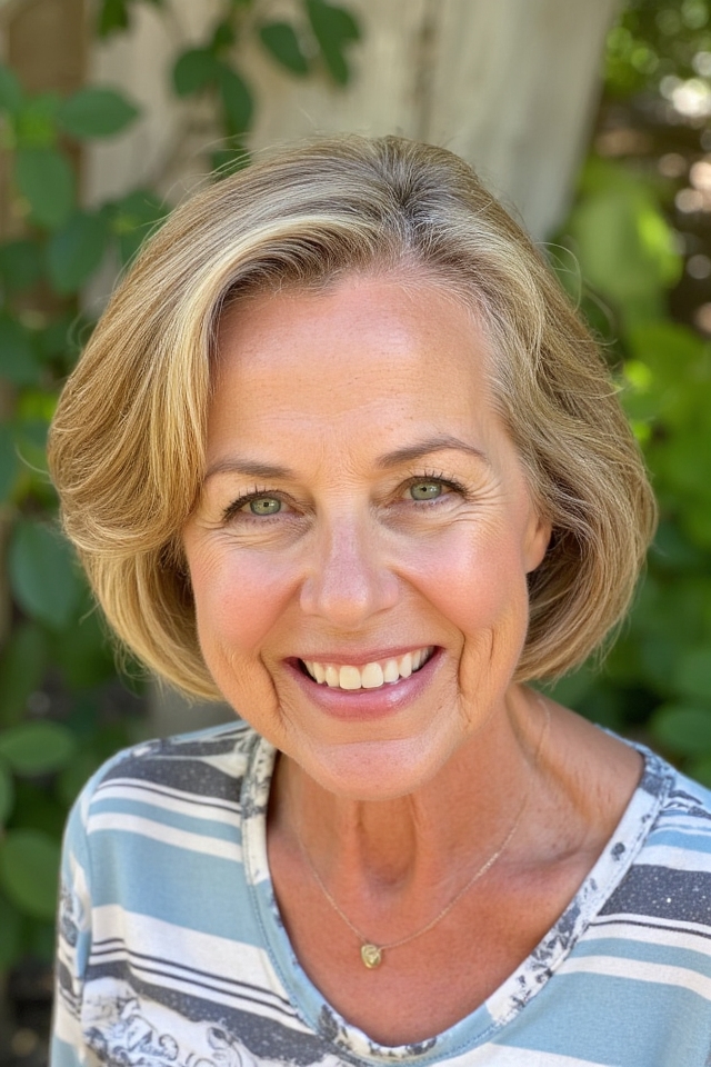 50+ Fabulous Short Haircuts Women Over 60 Are Getting in 2025 138 short hair caramel highlights