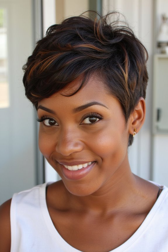 40+ Incredible Short Hairstyles for Black Women in 2025 76 short hair highlight techniques