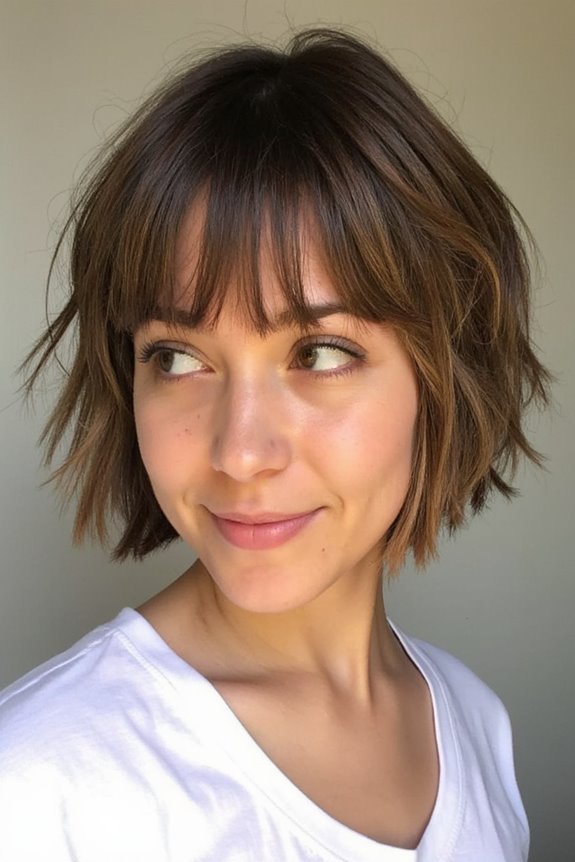 46+ Cute Short Haircuts for Short Hair Trending in 2025 151 short hair with bangs