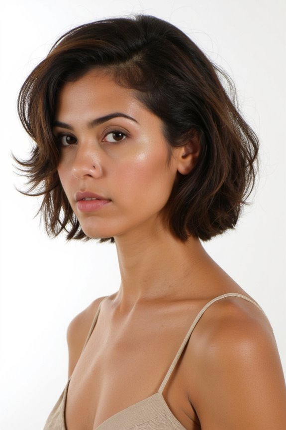 26+ Cutest Short Haircuts for Thick, Wavy Hair to Style More Easily in 2025 90 short layered cut style