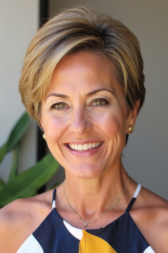 46+ Sexiest Short Hairstyles for Women Over 40 in 2025 102 short layered hair elegance