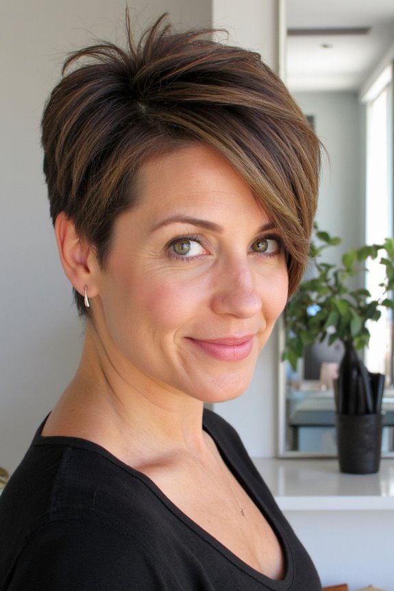 The "Wixie Cut" Hair 2025 Trend: 31 Incredible Ways to Get It 9 short textured chic hairstyle