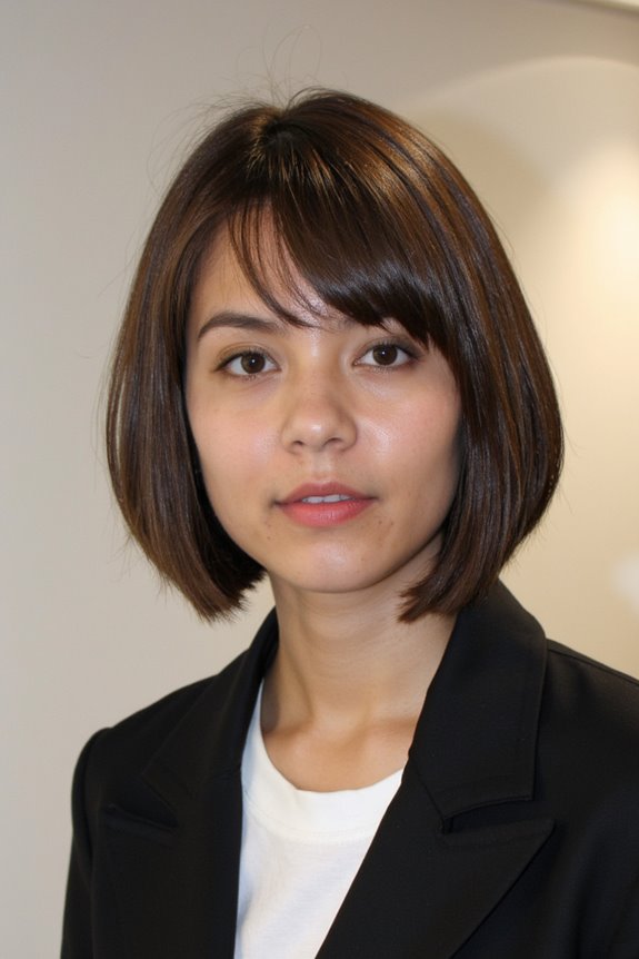 15+ Sleek Cinch Bob Hairstyles That Are Trending Now in 2025 26 sleek angled bob hairstyle