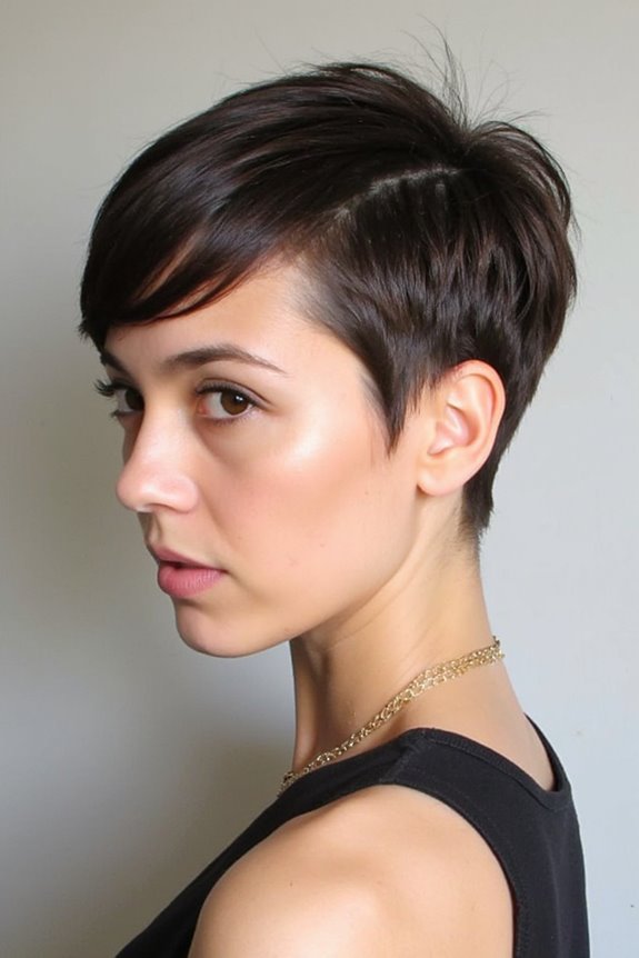 35+ Asymmetrical Pixie Cut Ideas That Make a Statement for 2025 56 sleek asymmetrical pixie elegance