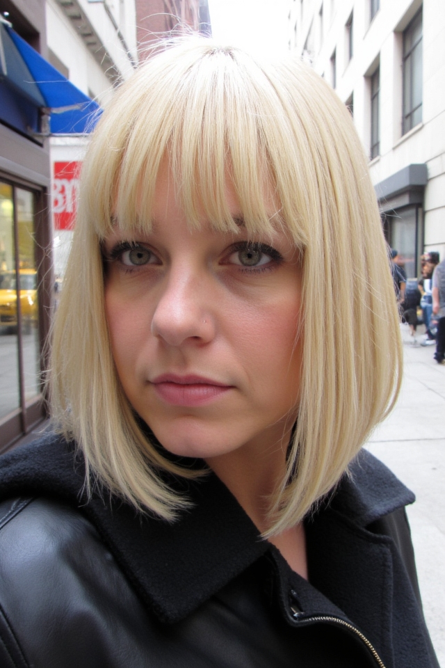 50+ Trendiest Short Blonde Bob Ideas Right Now 2025 26 sleek blunt bob transformation