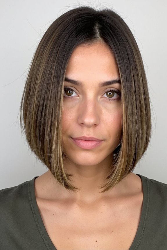 15+ Sleek Cinch Bob Hairstyles That Are Trending Now in 2025 17 sleek bob with highlights