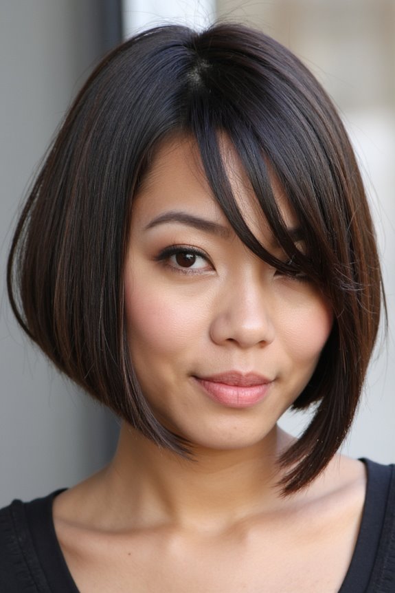25+ "Shattered Bob" Haircuts to Totally Get in 2025 8 sleek edgy polished bob