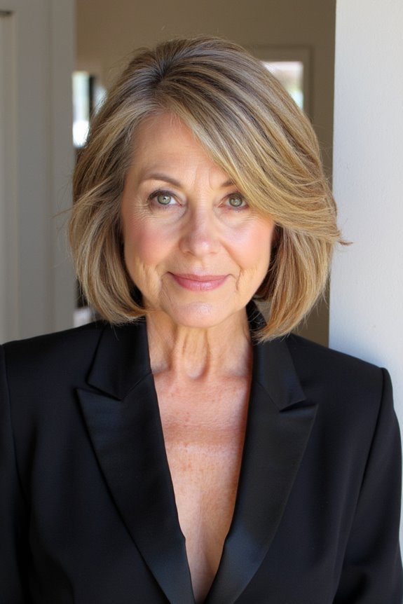 30+ Trendy Short Haircuts for Older Women With Fine Hair to Boost Volume in 2025 62 sleek graduated bob style