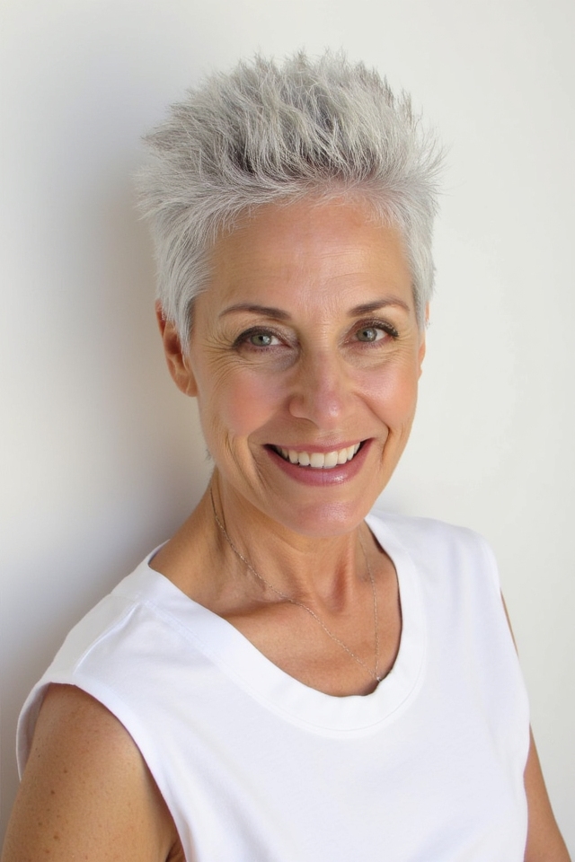 27+ Short Spiky Haircuts for Women Over 60 With Sass in 2025 35 sleek modern minimalist haircut