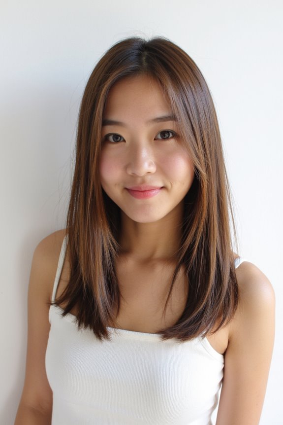 29 Ways You Can Get an Ear-Length Haircut and Still Look Cute in 2025 7 sleek modern straight lob