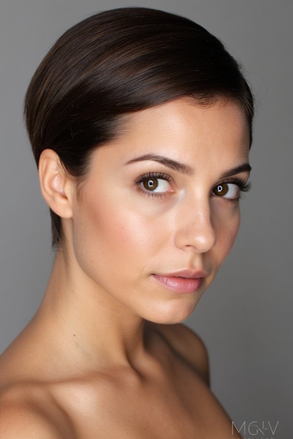 35+ Most Flattering Ways to Get a Pixie Cut for Round Face Shapes in 2025 2 sleek pixie for round faces