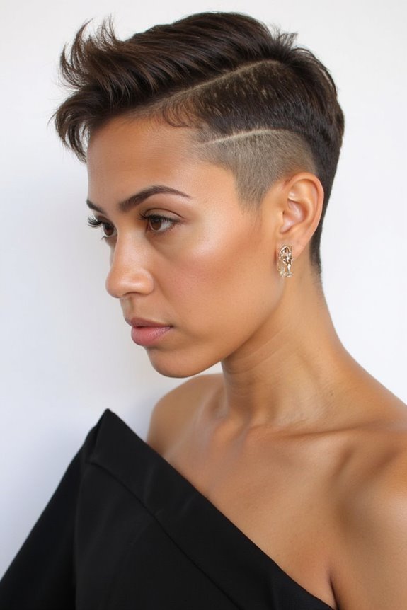 50+ Types of Undercut Pixie Cuts & How to Rock It Best in 2025 20 sleek pixie with polish