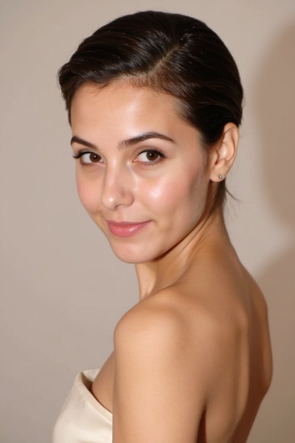 32+ Cute & Easy Updos for Short Hair for Special Occasions in 2025 87 sleek polished short hairstyle