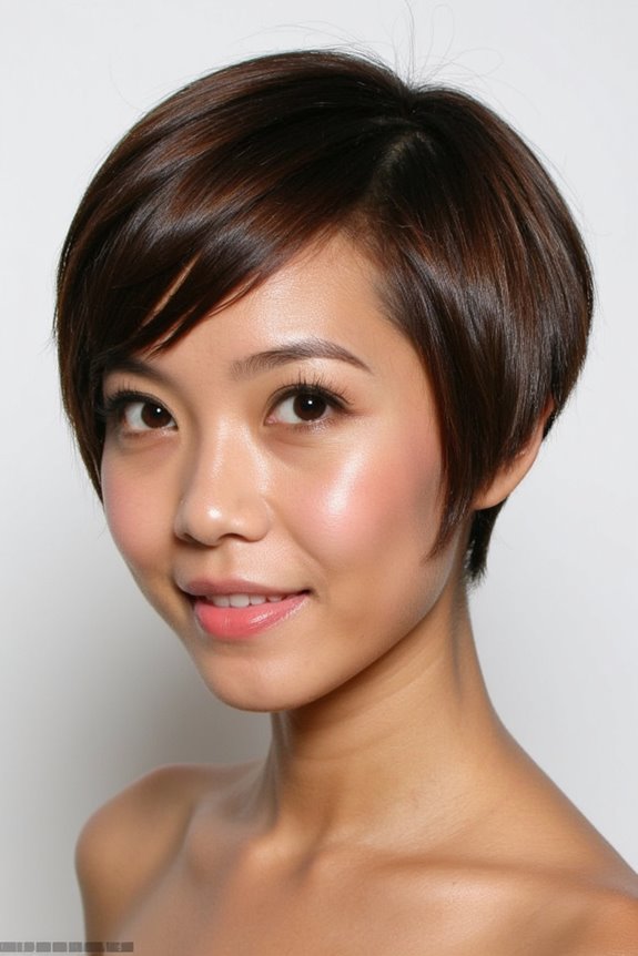 The 'Elf Crop' Haircut Is Trending and You Have to See These 25+ Examples in 2025 9 sleek shiny elf crop