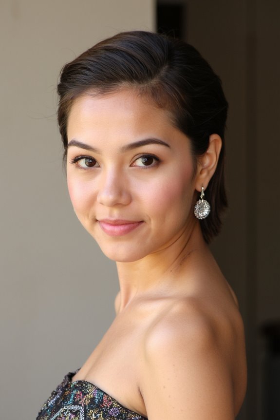 1 Prom Hairstyle for Short Hair Is Here (+35 More) in 2025 13 sleek short hair elegance