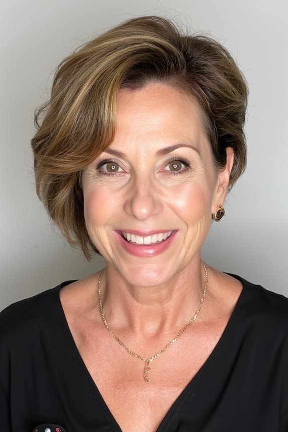 29+ Slimming Short Hairstyles for Women Over 50 With Round Faces in 2025 61 sleek sophisticated short hairstyle